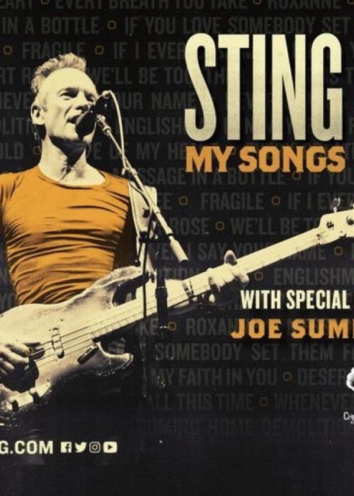 Cartel de Concierto de Sting en Madrid