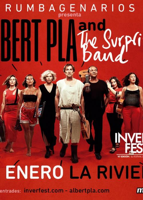 Cartel de Concierto de Albert Pla and The Surprise Band en Madrid