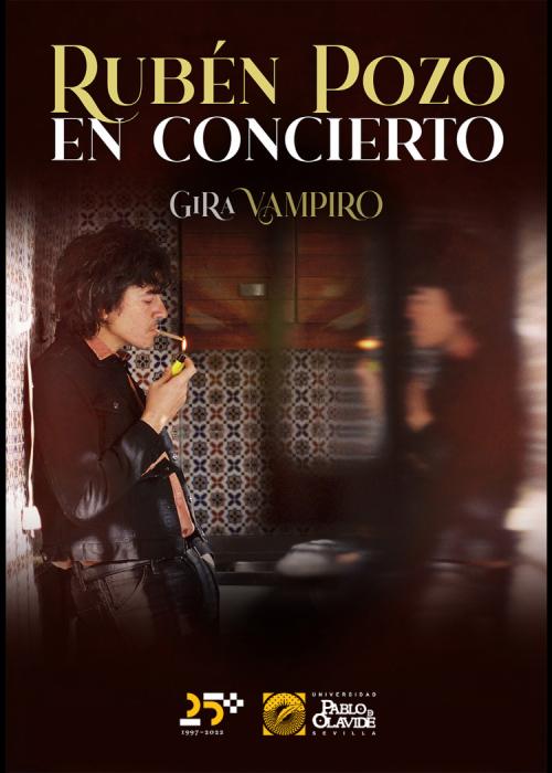 Cartel de Concierto Rubén Pozo en Madrid