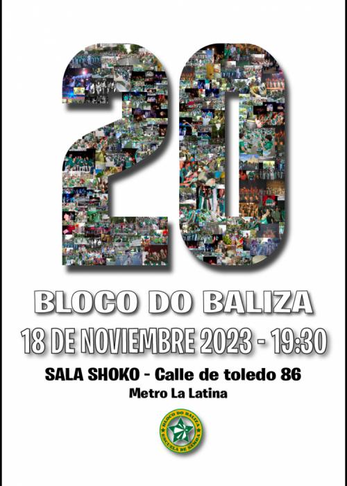 Bloco do Baliza, escuela de samba y batucada