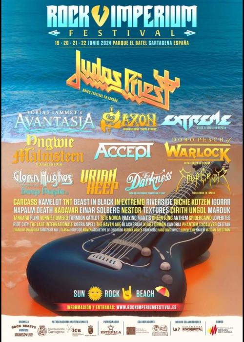 Cartel de Rock Imperium Festival 2024