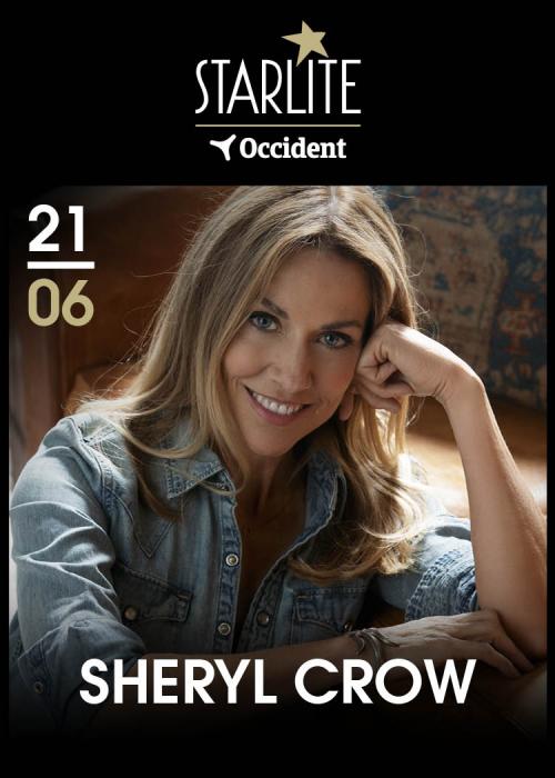Cartel de Concierto de Sheryl Crow en Málaga