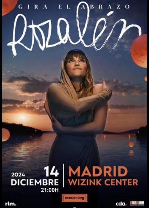 Cartel de Concierto de Rozalén en Madrid