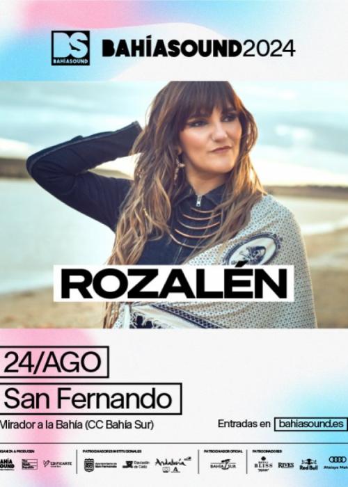 Cartel de Concierto de Rozalén en San Fernando