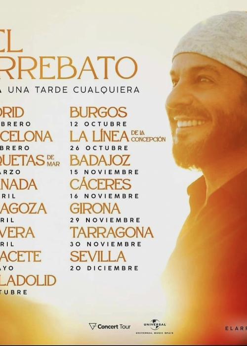 Cartel de Concierto de El Arrebato en Roquetas de Mar