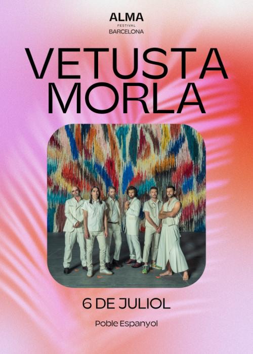 Cartel de Concierto de Vetusta Morla en Barcelona