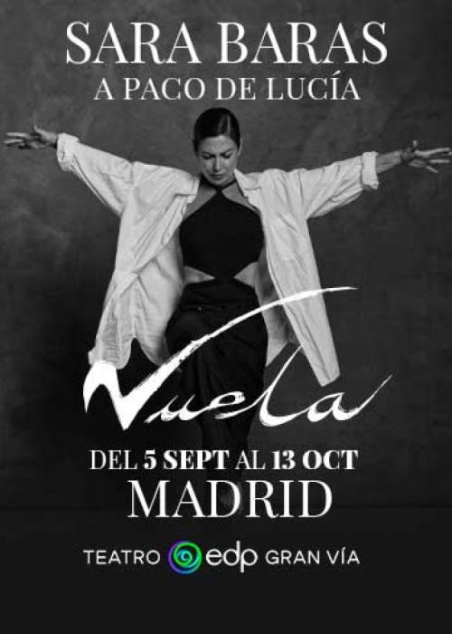 Cartel de Concierto de Sara Baras en Madrid