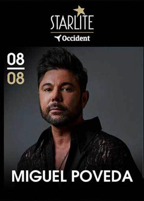 Cartel de Concierto de Miguel Poveda en Málaga