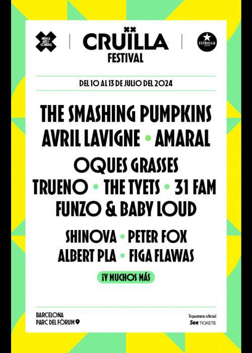 Cartel de Festival Cruïlla 2024