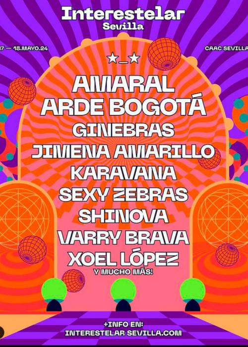 Cartel de Interestelar Sevilla 2024