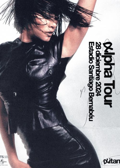 Cartel de Concierto de Aitana en Madrid