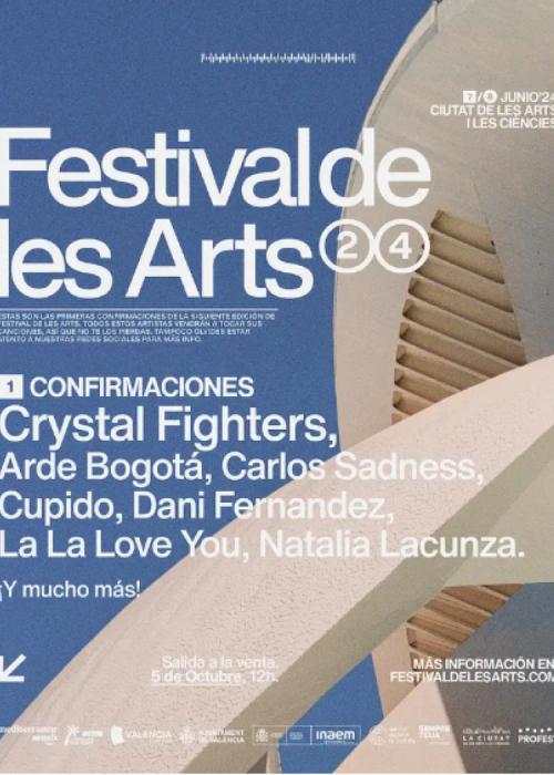 Cartel de Festival de les Arts 2024