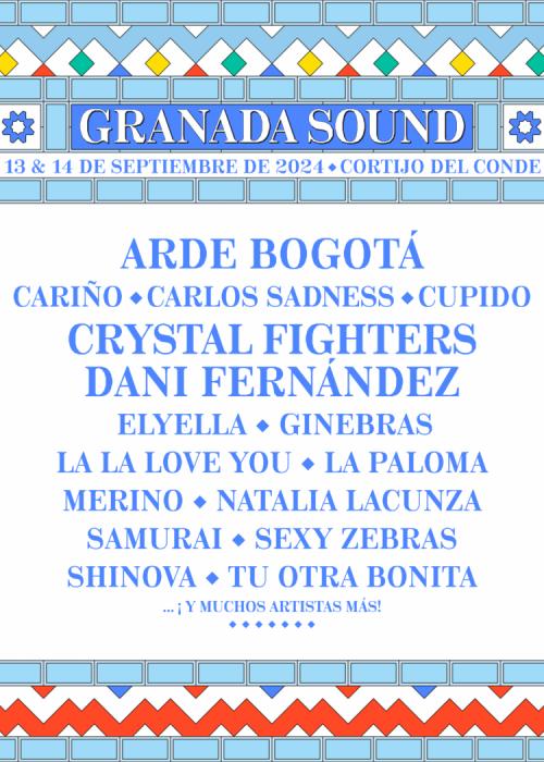 Cartel de Granada Sound 2024