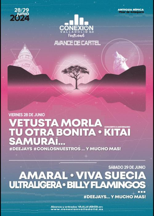 Cartel de Conexión Valladolid 2024