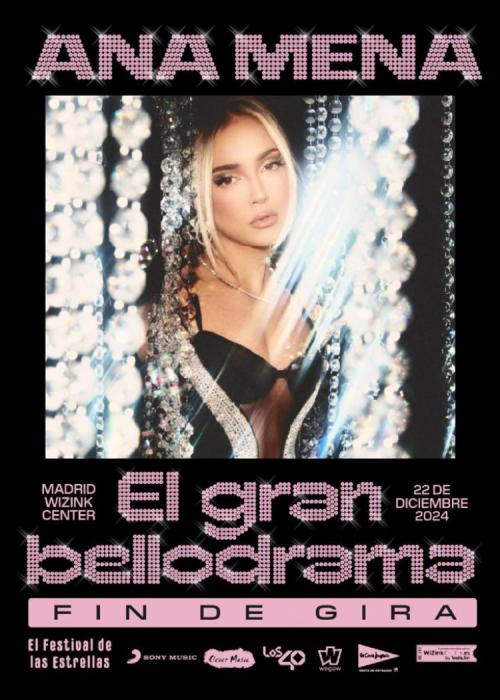 Cartel de Concierto de Ana Mena en Madrid