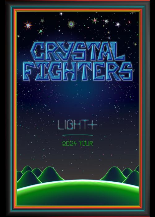 Cartel de Crystal Fighters + Elyella + Karavana en Alicante