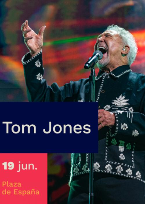 Cartel de Concierto de Tom Jones en Sevilla