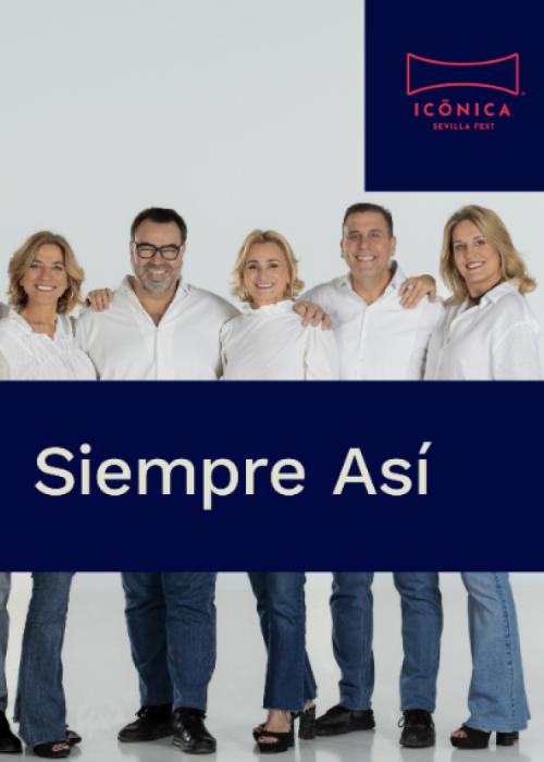 Cartel de Concierto de Siempre Así en Sevilla