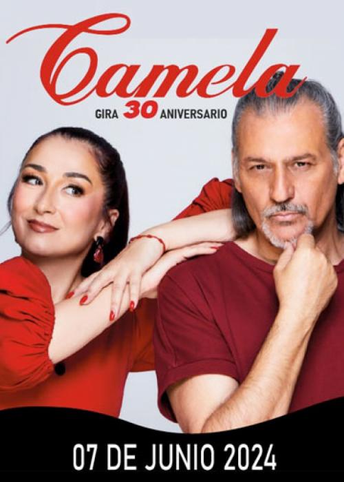 Cartel de Concierto de Camela en Córdoba