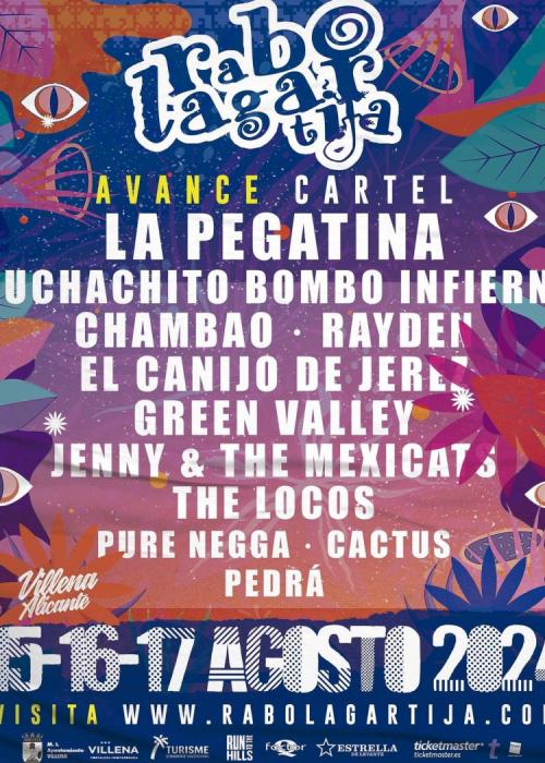 Cartel de Rabolagartija Festival 2024