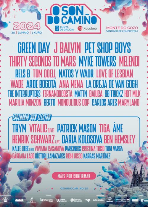 Cartel de Festival O Son Do Camiño 2024