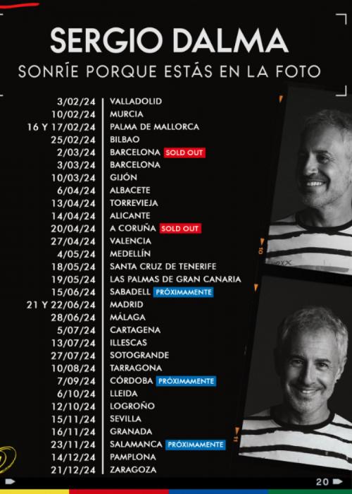 Cartel de Concierto de Sergio Dalma en San Roque