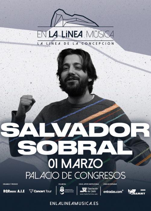 Cartel de Concierto de Salvador Sobral en La Línea de la Concepción