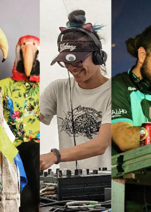 Cartel de Guacamayo Tropical + María Türme + Rorro en Madrid