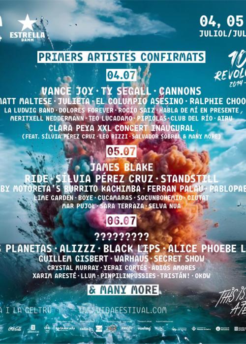 Cartel de Vida Festival 2024