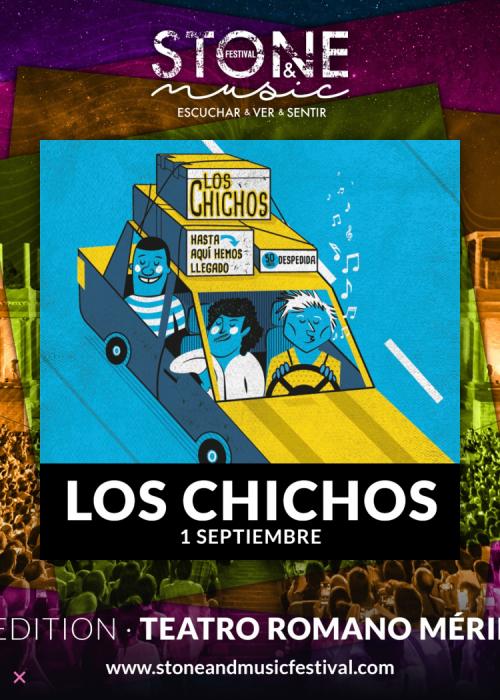 Cartel de Concierto de Los Chichos en Mérida