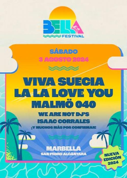 Cartel de Bella Festival 2024
