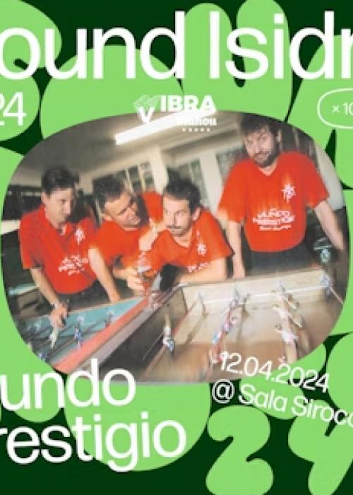 Cartel de Concierto de Mundo Prestigio en Madrid