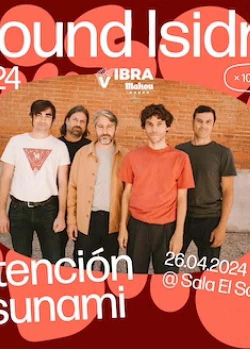 Cartel de Concierto de Atención Tsunami en Madrid