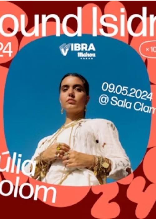 Cartel de Concierto de Júlia Colom en Madrid