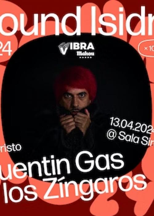 Cartel de Concierto de Quentin Gas & Los Zíngaros + O'Cristo en Madrid