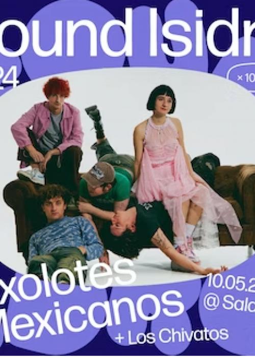 Cartel de Concierto de Axolotes Mexicanos + Los Chivatos en Madrid