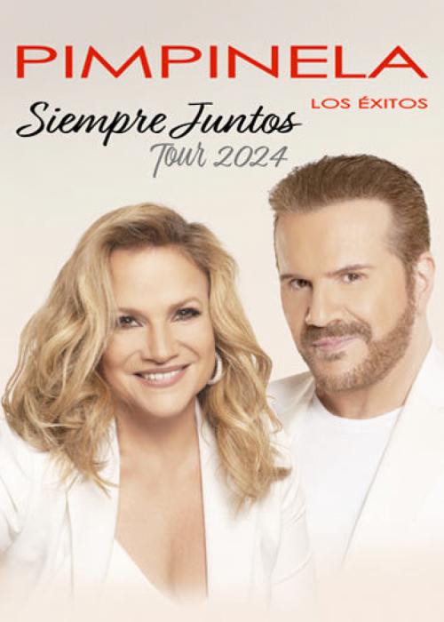 Cartel de Concierto de Pimpinela en Valencia