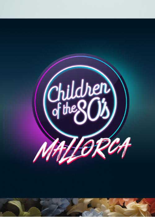 Cartel de Children of the 80’s en Palma de Mallorca