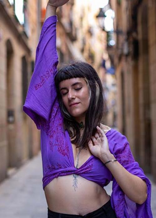 Cartel de Concierto de Alba Luz en Barcelona