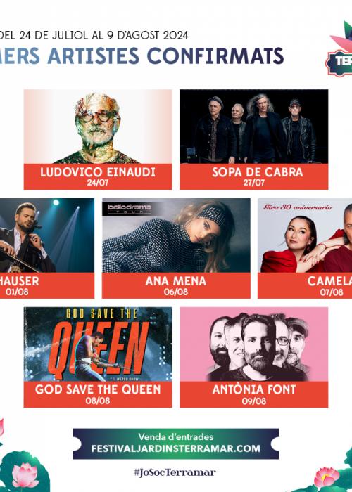 Cartel de Concierto de God Save The Queen en Sitges