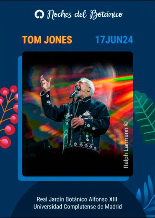 Cartel de Concierto de Tom Jones en Madrid