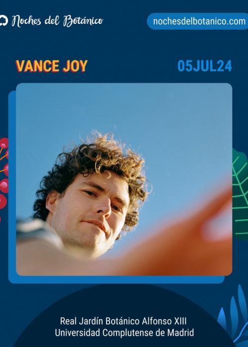 Cartel de Concierto de Vance Joy + Sammy Rae & The Friends en Madrid
