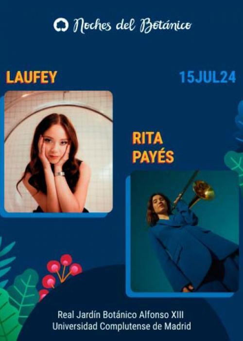 Cartel de Concierto de Laufey + Rita Payés en Madrid