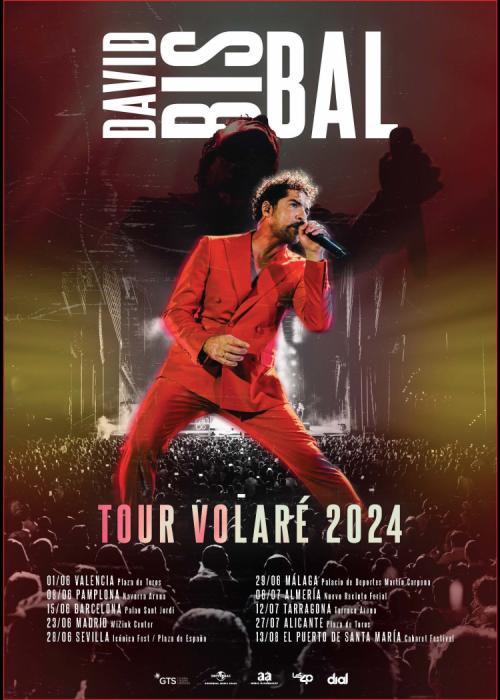 Cartel de Concierto de David Bisbal en El Puerto de Santa María