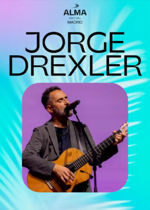 Cartel de Concierto de Jorge Drexler en Madrid