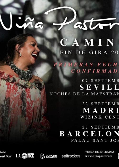 Cartel de Concierto de Niña Pastori en Madrid