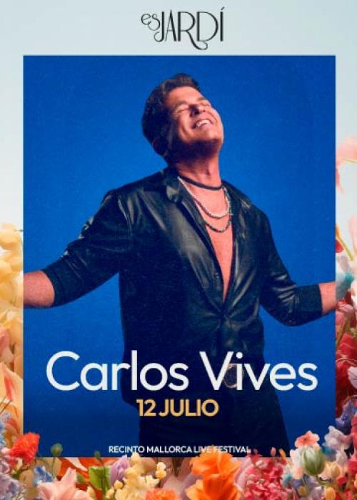 Cartel de Concierto de Carlos Vives en Palma de Mallorca
