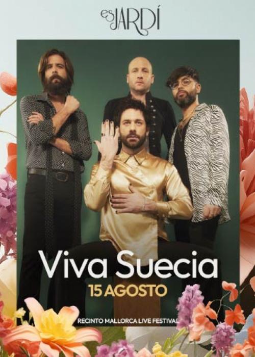 Cartel de Concierto de Viva Suecia en Palma de Mallorca