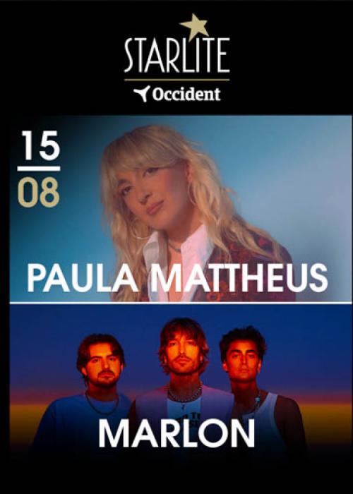Cartel de Concierto de Marlon + Paula Mattheus en Málaga