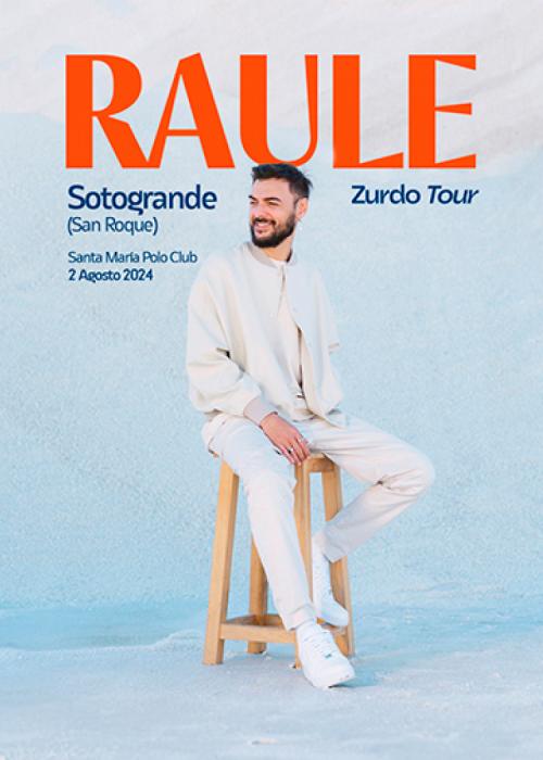 Cartel de Concierto de Raule en San Roque